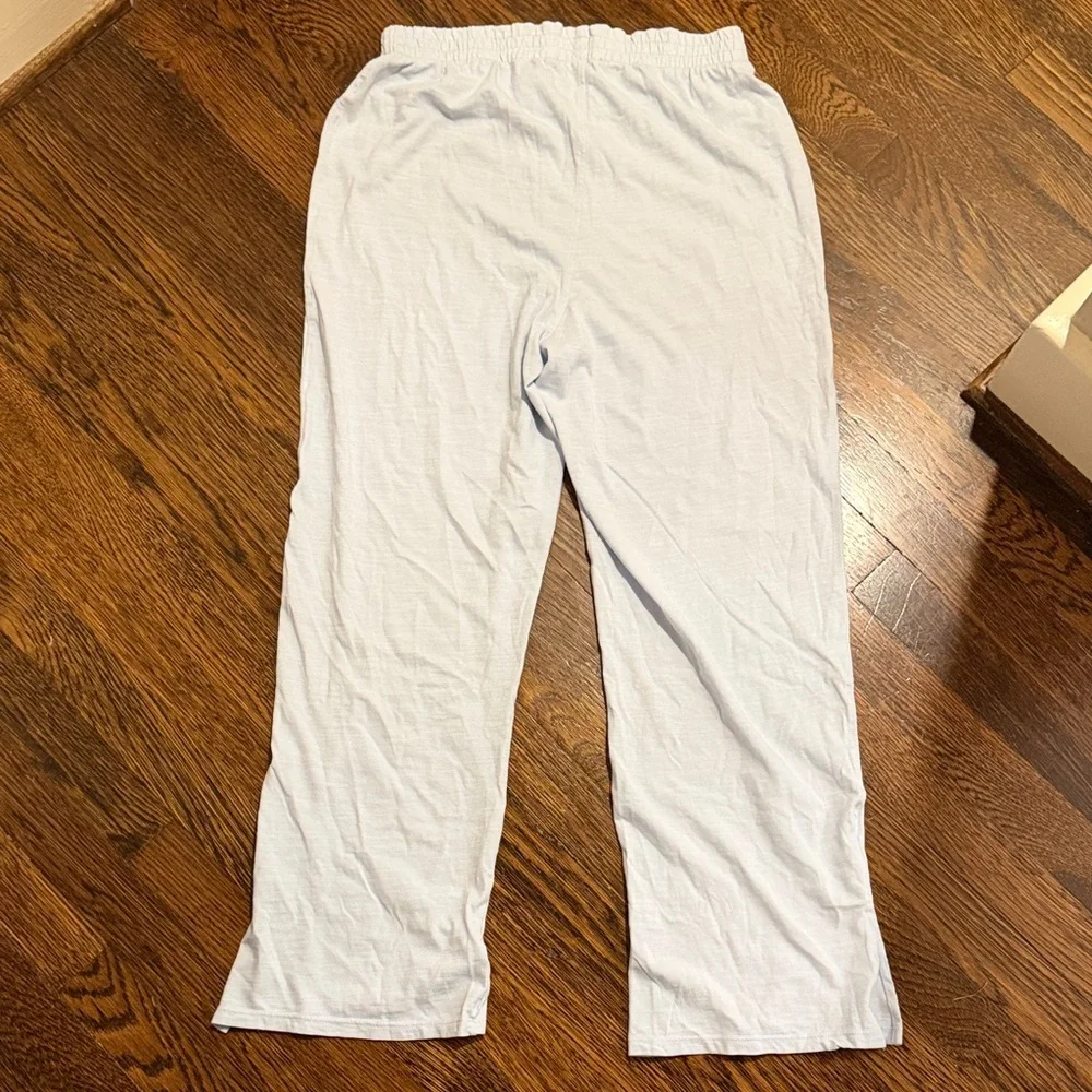 Mersea Women’s Traveler Wide Leg Pant in Light Blue